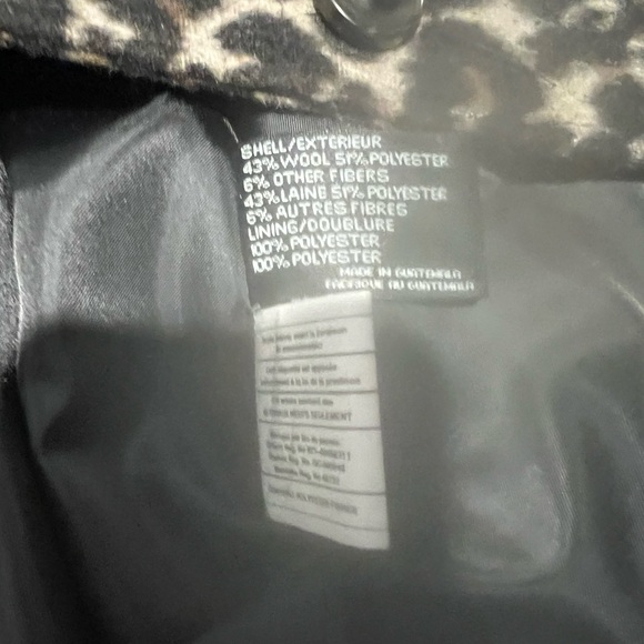 Via Spiga Leopard Coat - Sz. 14 - Picture 8 of 12